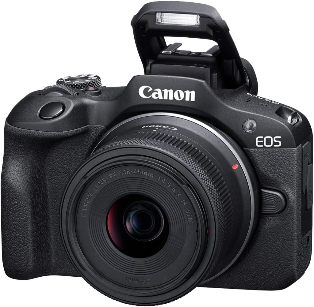 Canon EOS R100 Mirrorless Camera RF-S18-45mm F4.5-